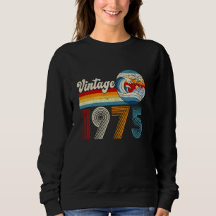 50 Jaar Oude Retro Vintage Geboren In 1975 50ste V Trui