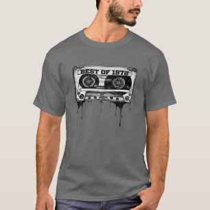 50 jaar oude Vintage januari 1972 50e verjaardag M T-shirt