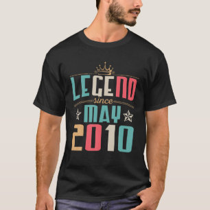 50 jaar oude Vintage mei 1972 50e verjaardag T-shirt