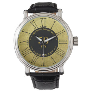 50 jaar pensionering of Jubileum op maat Horloge