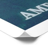 50 jaar service (US00304) Poster (Hoek)