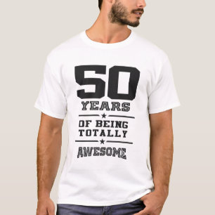 50 jaar volledig Geweldige T-shirt