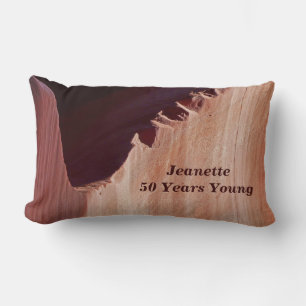 50 jaar Young Canyon Abstract Custom Lumbar Kussen