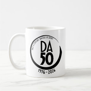 50-jarig jubileum 1976-2026 mok in zwart