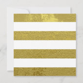 50-jarig jubileum Gouden uitnodiging (Achterkant)