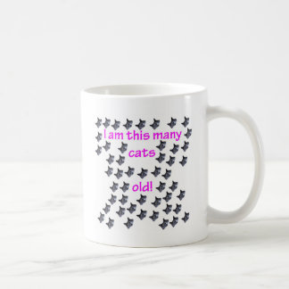 50 Kattenkoppen oud Koffiemok