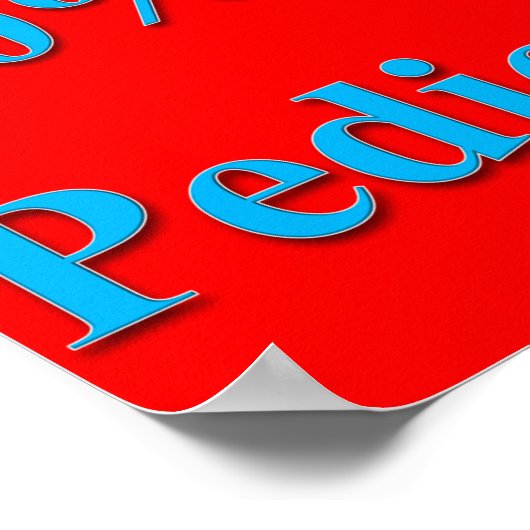 50% korting op dicure Poster Matte (Hoek)