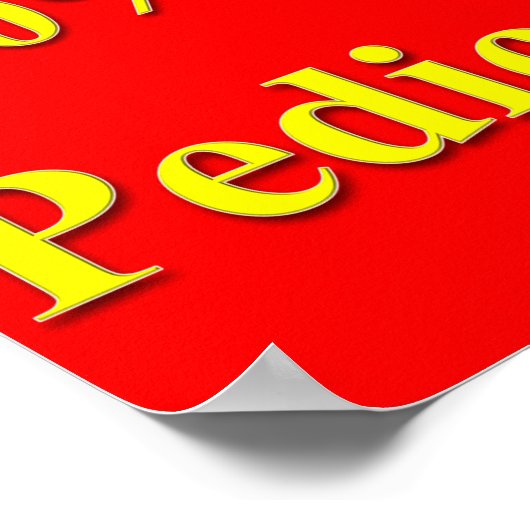 50% korting op dicure Poster Matte (Hoek)