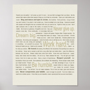 50 Lessen voor mijn dochter Poster