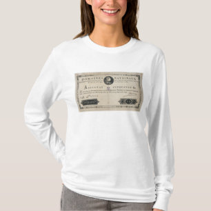 50 livres bank note, 29 oktober 1790 t-shirt