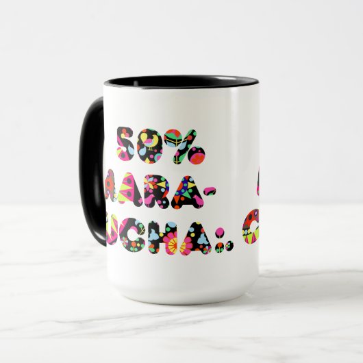 50% Maracucha Mug – Folkloric Maracaibo Design (Devant gauche)