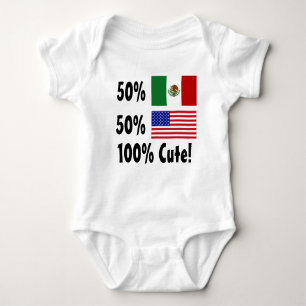 50% Mexicaan 50% Amerikaan 100% Cute! Romper