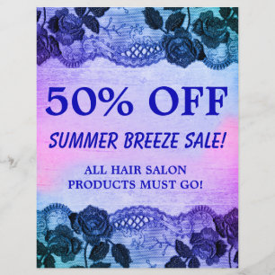 50 OFF - Roos van de Verkoop van de Flyer Floral B