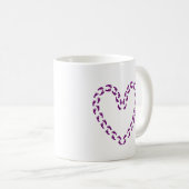 50 pieds de pourpre de tasse d'amour (Devant droit)