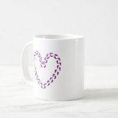 50 pieds de pourpre de tasse d'amour (Devant gauche)