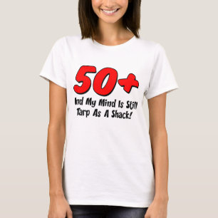 50 plus mind Tarp als shack T-shirt