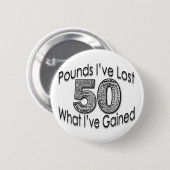 50 pond verloren Button (Voorkant /achterkant)