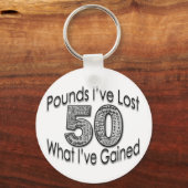 50 pond verloren Sleutelhanger (Voorkant)