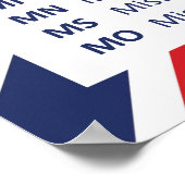 50 Poster des États-Unis d'Amérique (Coin)