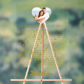 50 Raisons Nous vous aimons 50e anniversaire Coeur (Neutre)