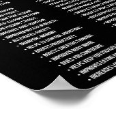 50 redenen om te trainen poster (Hoek)