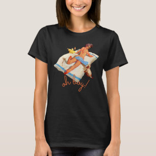 50 s retro hond theekopje poedel beste voor honden t-shirt