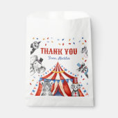 50 Sacs Circus Favor | Sacs de traitement de cirqu (Devant)