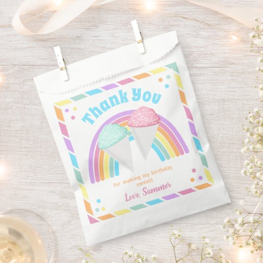 50 Sacs de traitement du cône de neige | Faveur du (Coupé)