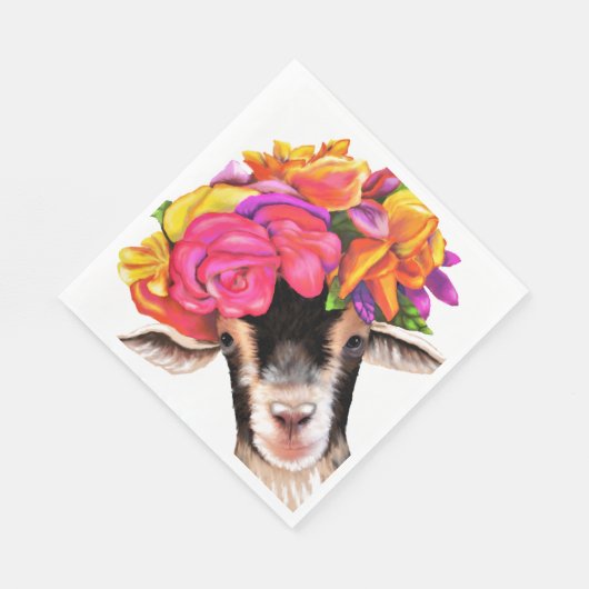 50 serviettes en papier - Poser la chèvre (Coin)