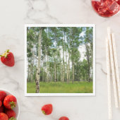 50 serviettes en papier Quaking Aspens (En situation)