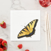 50 serviettes en papier Tigre Swallowtail (En situation)