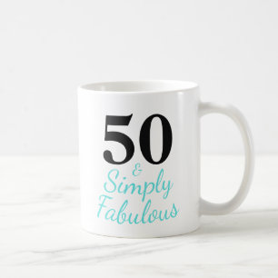 50 & Simply Fabulous Koffiemok