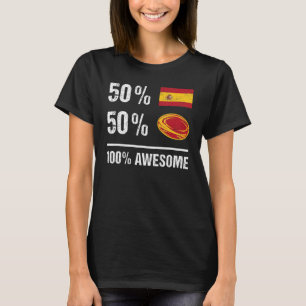 50 Spanje 50 Sport 100 Geweldige Spanje Sport T-shirt
