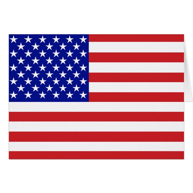 50-Star Amerikaanse vlag (Voorkant Horizontaal)