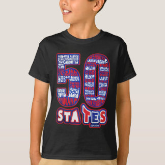 50 STATES USA T-SHIRT