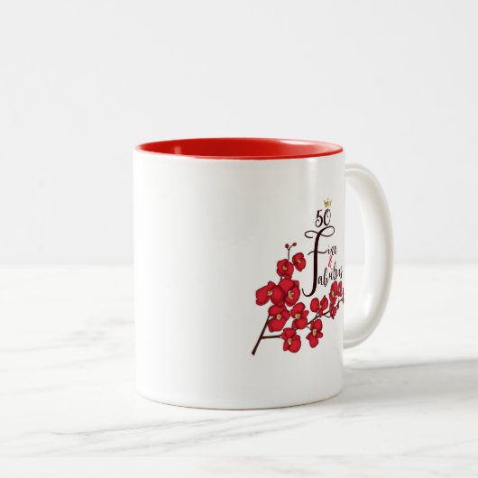 50 tasse de café fine et fabuleuse (Devant droit)