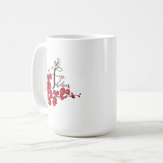 50 tasse de café fine et fabuleuse 15oz (Devant gauche)