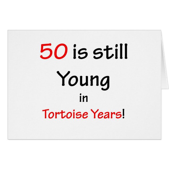 50 Tortoise-jaren (Voorkant Horizontaal)