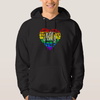 50 Us States Heart Ally Lgbt Pride Month Lgbtqia A Hoodie