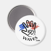 50 Waves Magnet (Recto/Verso)