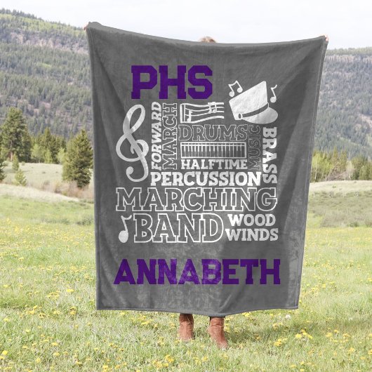 50 "x60" School Band Stadion Fleece Deken