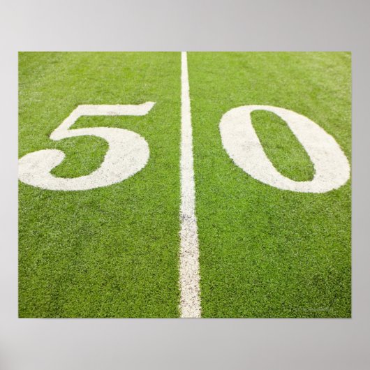 50 yard line poster (Voorkant)