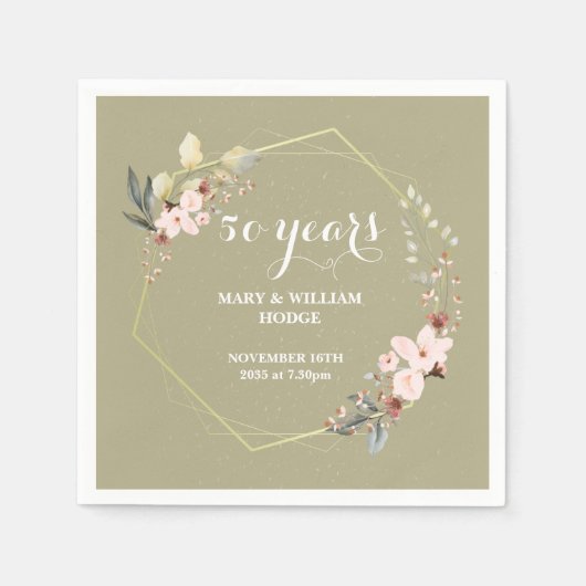 "50 Years of Forever: An Anniversary to Remember"  Servet (Voorkant)