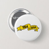 50 years ronde button 5,7 cm (Voorkant /achterkant)