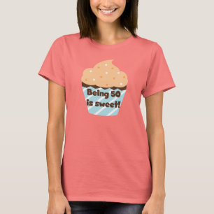 50 zijn is zoete T-shirts en cadeautjes