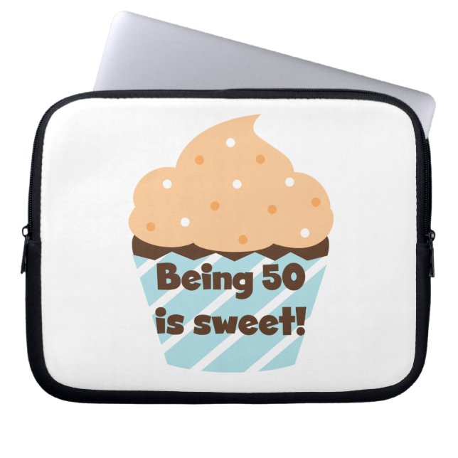 50 zijn is zoete T-shirts en cadeautjes Laptop Sleeve (Voorkant)