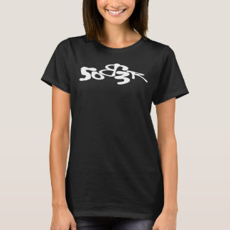 50B3R Shirt witte letters