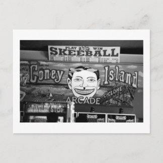 '50c Skeeball' (Coney Island, NY) briefkaart