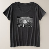 '50c Skeeball' Dames' Plus-Size T-shirt (Design voorkant)