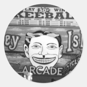"50c Skeeball" stickers